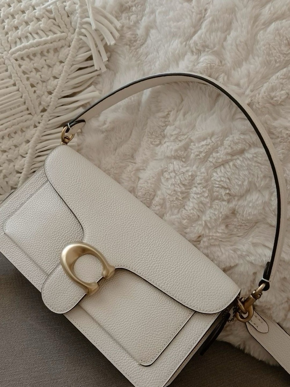 Coach Tabby  Shoulder Bag with Gold Accent